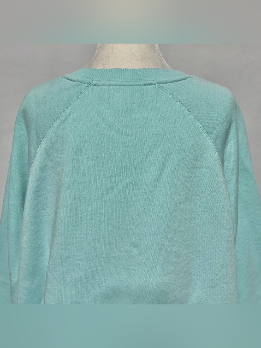 Coldwater Creek Floral Embroidered Crewneck Sweatshirt Blue Size 1X - Picture 10 of 14